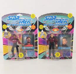 Playmates Star Trek Next Generation Action Figure Bundle Lot of 2 NIP