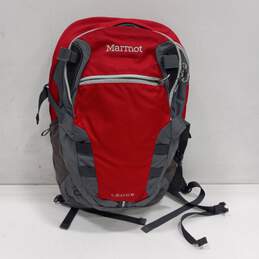 Marmot Ledge Red and Grey Backpack
