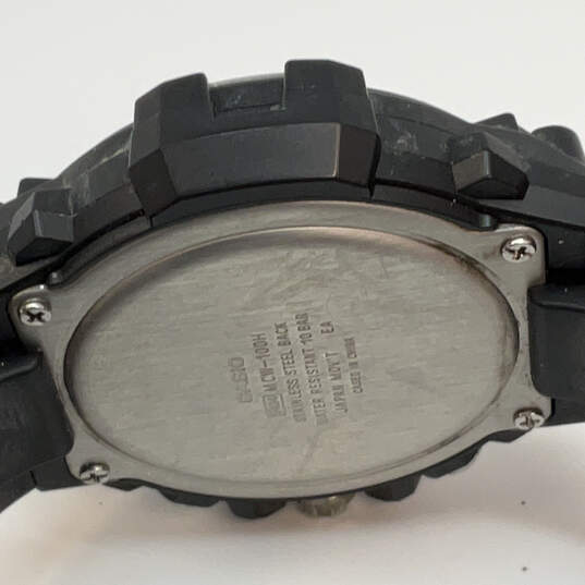 Designer Casio MCW100H-1AV Adjustable Strap Chronograph Analog Wristwatch image number 5