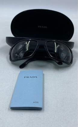 Prada Black Sunglasses - Size One Size