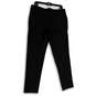 Womens Black Dark Wash Pockets Stretch Slim-Fit Skinny Leg Jeans Size 33 image number 2