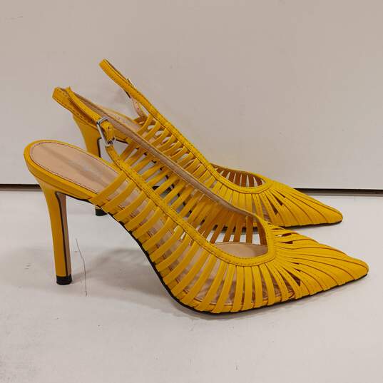 Women's Yellow Zara Heels Size 37 image number 3