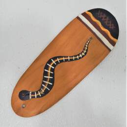 Australian Aboriginal Boomerang Lot of 3 Art Souvenir Hand Painted alternative image