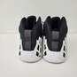 Jordan Jumpman Diamond Mid-High Black & White Sneakers Size 11.5 image number 5