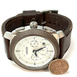 Designer Fossil FS-4596 Adjustable Strap Chronograph Dial Analog Wristwatch alternative image