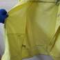 Women's Yellow Eddie Bauer Hooded Windbreaker Jacket Size TS image number 5