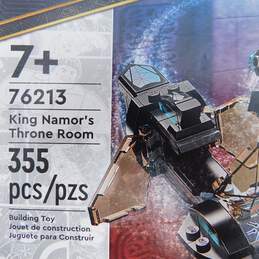 LEGO Marvel Super Heroes Factory Sealed Black Panther 76213 King Namor's Throne Room alternative image