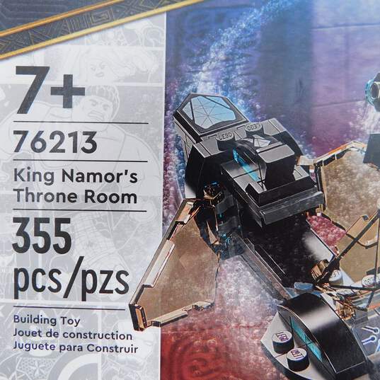 LEGO Marvel Super Heroes Factory Sealed Black Panther 76213 King Namor's Throne Room image number 2