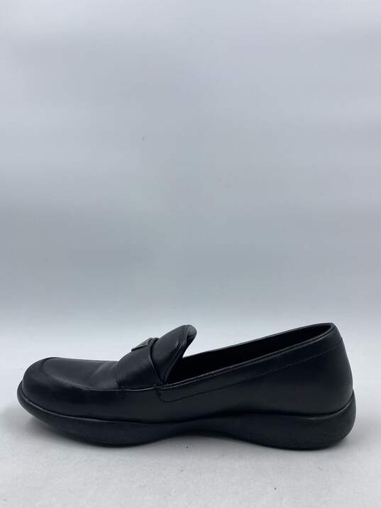 Authentic Prada Symbole Black Loafer W 8 image number 2