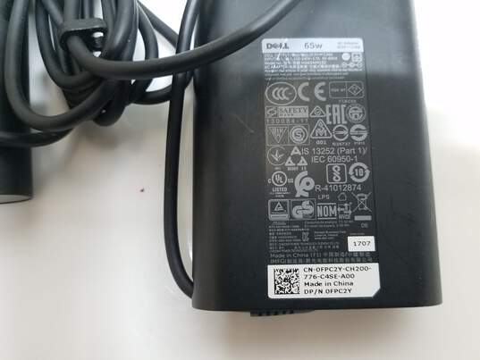 Lot of two Dell Laptop Power Adapters 65W image number 4