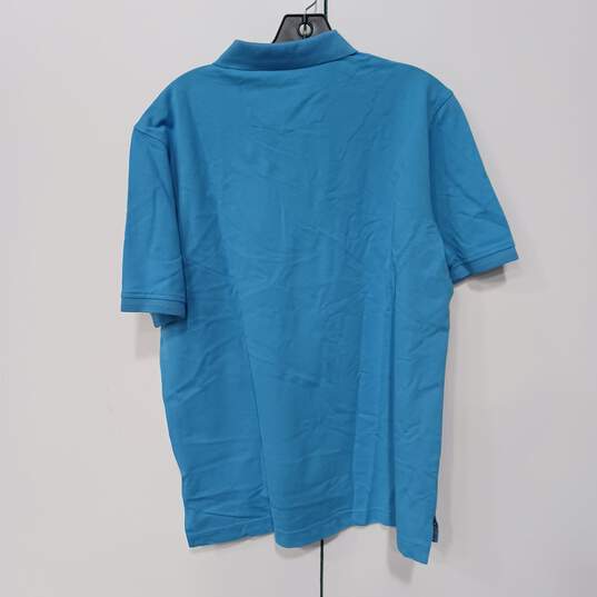 Robert Graham Men's Blue Polo Shirt Size M NWT image number 2