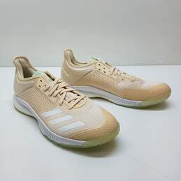 Adidas Women's Crazyflight X 3 Linen/Green Glow Volleyball Shoes Size 11 EF0129 alternative image