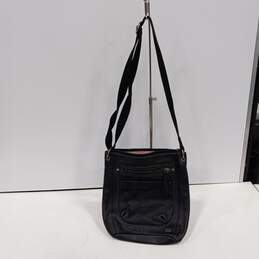 The Sak Lucia Black Pebbled Leather Crossbody Bag