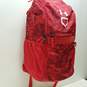 Under Armour Utility Baseball Print Backpack Red Camouflage image number 5