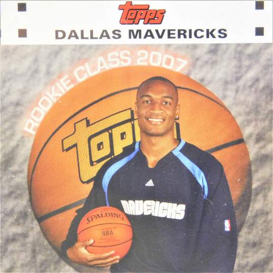 2007-08 Reyshawn Terry Topps Rookie Photo Shoot Certified Autographs Mavericks image number 2