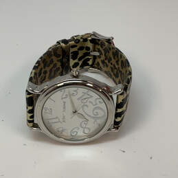 Designer Betsey Johnson Silver-Tone Adjustable Strap Analog Wristwatch alternative image