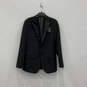 NWT Mens Black One Button Blazer And Pant Two Piece Suit Set Size 40 L image number 2