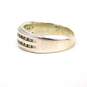 Men's Sterling Silver 0.25 CTTW Diamond Band Ring 8.6g image number 3