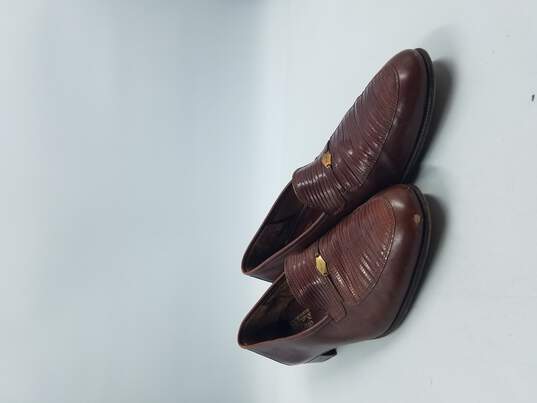 Salvatore Ferragamo Brown Loafers M 10.5B | 43.5 image number 3