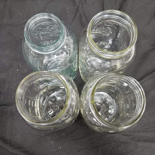 Bundle of 4 Assorted Clear Ball Canning Jars image number 3