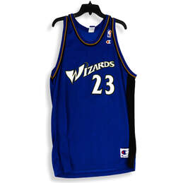 Womens Blue Black Washington Wizards Michael Jordan #23 NBA Jersey Size XL