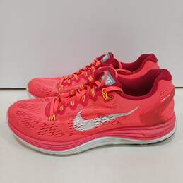Womens Lunarglide 5 599395-601 Pink Lace up Low Top Running Shoes Size 8.5 alternative image