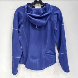 Nike Women's Purple Dri-Fit 1/2 Zip Pullover Hooded Jacket Size S alternative image