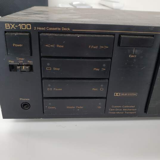 BX-100 Nakamichi 2 Head Cassette Deck image number 6
