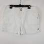 INC Women White Regular Fit Shorts Sz 14 Nwt image number 1