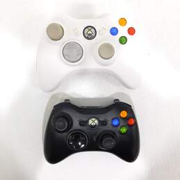 3 Used Microsoft Xbox 360 Controllers alternative image