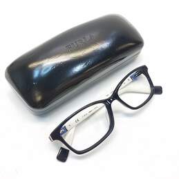 Furla Navy Rectangle Eyeglasses