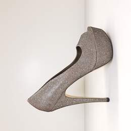 Aldo Vannice Glitter Platform Heels Size 8