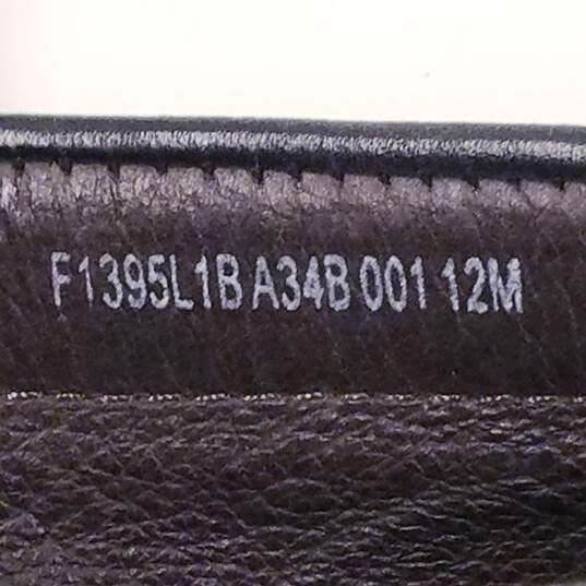 John Varvatos Black Leather Loafers Shoes Men's Size 12 M image number 8