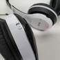 2 White Headphones Over Ear w/cases-Both Power On/ Source/Soul Brand image number 8