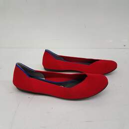 Rothy's Red Slip-On Shoes Size 7 alternative image