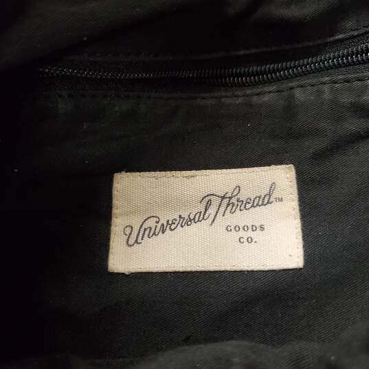 Universal Thread Goods Co. Black & White Knit Backpack image number 7