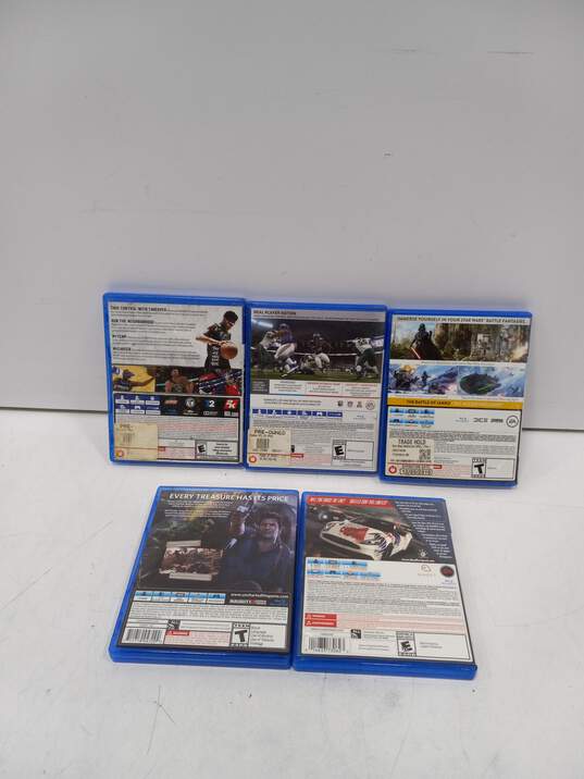 Bundle of Five Assorted PlayStation 4 Games image number 2