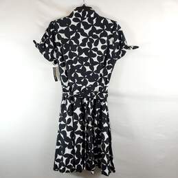 INC Women Black/White Dress Sz 10 NWT alternative image