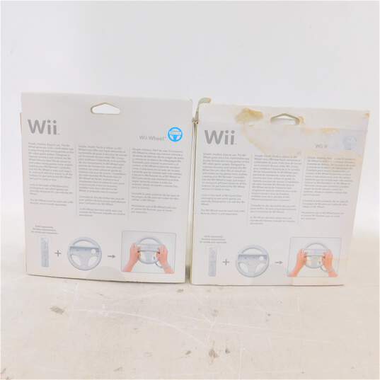 4 Nintendo Wii Wheels and Mario Kart image number 3