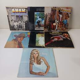 Bundle of 7 Vintage Assorted 60s LP Records