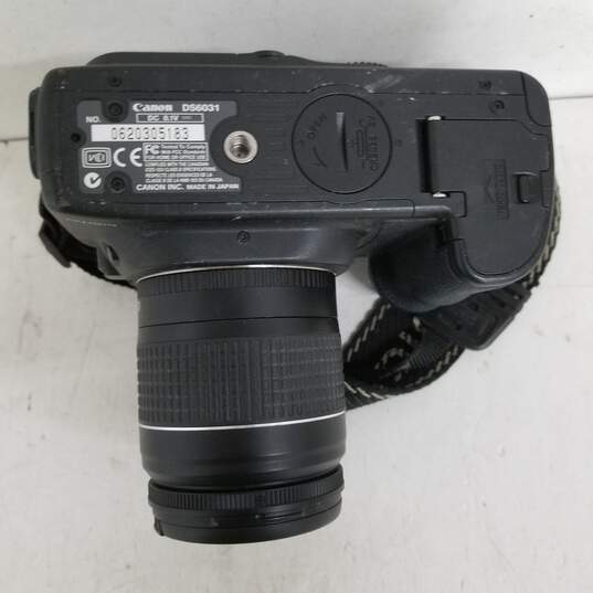 UNTESTED Canon EOS 10D 6.3MP Digital SLR Camera Black 28-80 Lens image number 4