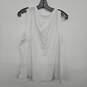 Rafaella White Sleeveless Shirt image number 2