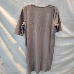 Eileen Fisher Side Zip Short Sleeve Pullover Dress Women's Size S alternative image