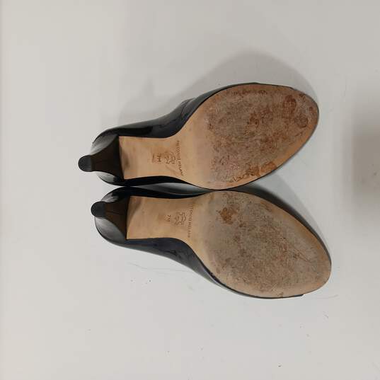 Antonio Melanie Women's Black Open Toe Heels Size 7 image number 5