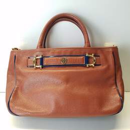 Tory Burch Brown Leather Crossbody Bag