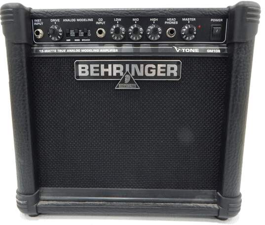 Behringer Brand V-Tone GM108 Model 15-Watt Analog Modeling Amplifier w/ Power Cable image number 1