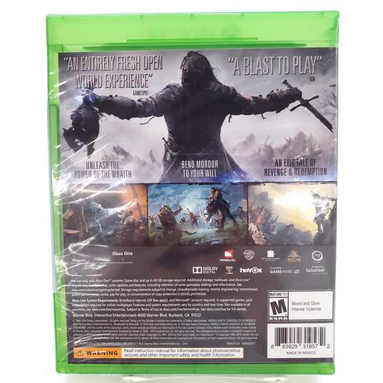 Xbox One | Shadow of Mordor (SEALED) #3 image number 3