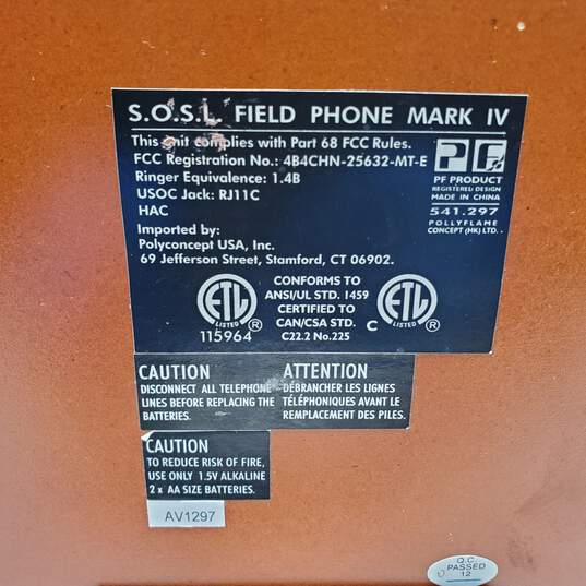 Spirit of Saint Louis Field Phone Mark IV image number 14