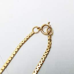 Cartier 18K Gold Enamel Heart Pendant Necklace 8.3g alternative image