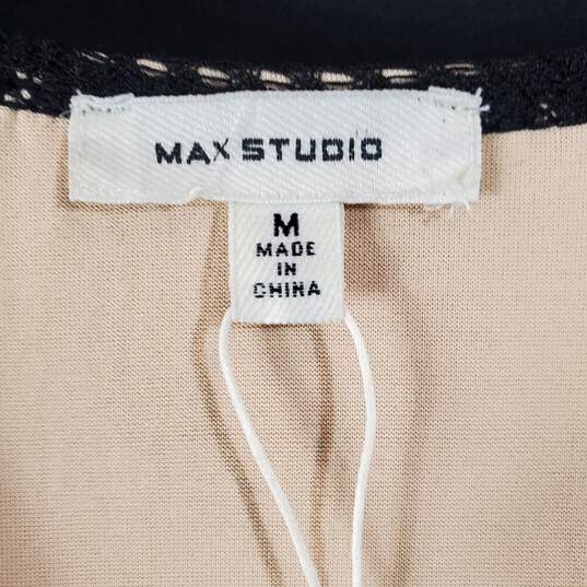 Max Studios Women Black Maxi Dress Sz M Nwt image number 2